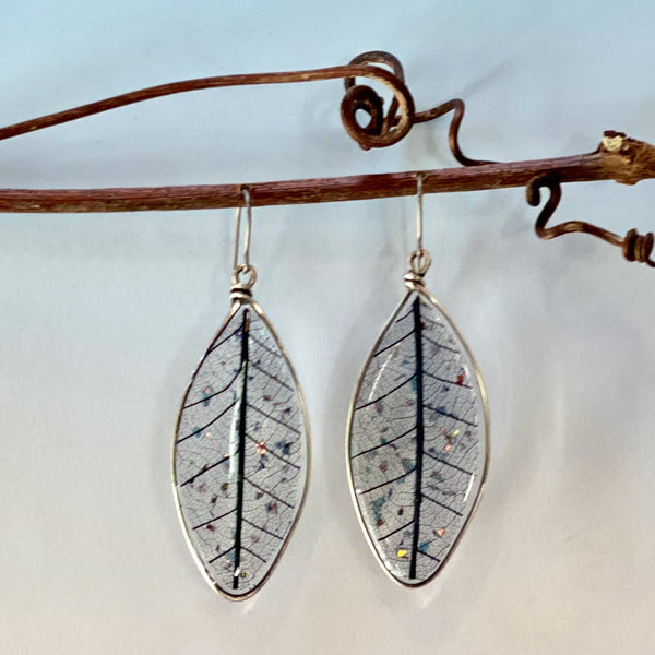 Leaf Shaped Leaf Earrings