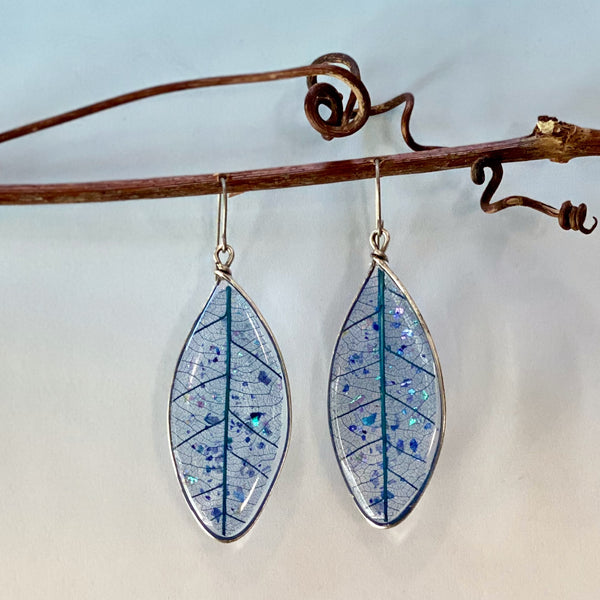 Leaf Shaped Leaf Earrings
