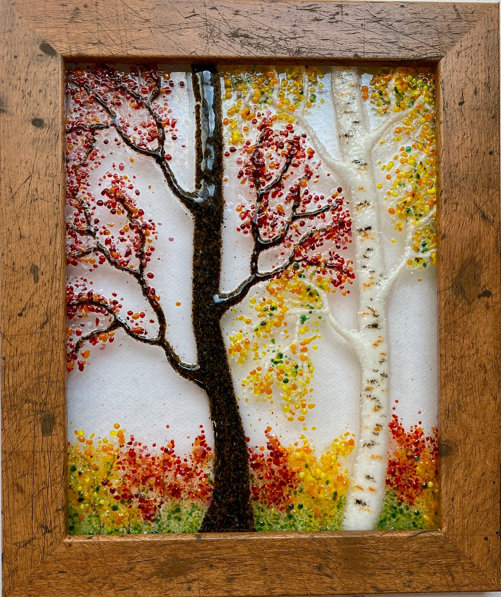 FramedMixed Fall Trees