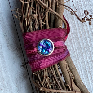 Cape Coral Purple Silk wrap