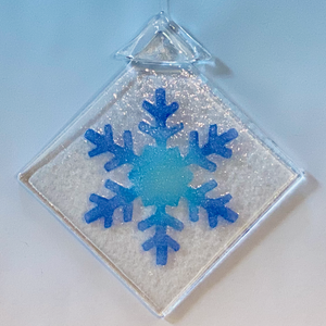 Snowflake, cobalt tips