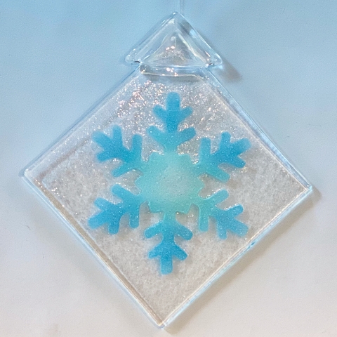 Snowflake, turquoise tips